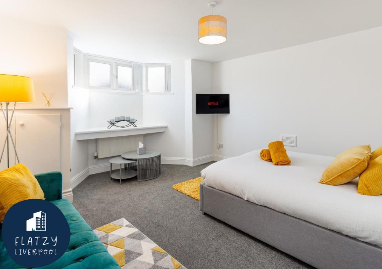 Flatzy - Modern Apartment Close To Football Stadiums Liverpool Exterior foto